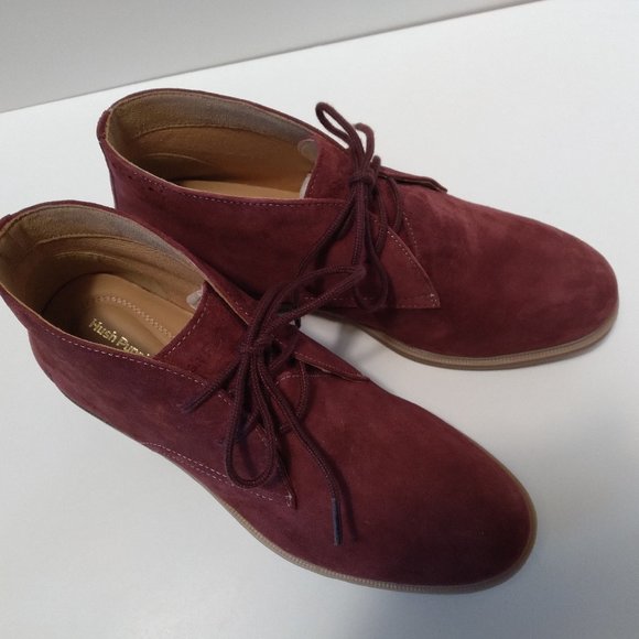 Hush Puppies size 7.5 Cordovan Suede Chukka Boot - Picture 2 of 9
